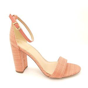 NEW Sam Edelman Yaro Sandals Womens 9.5 Stucco Pink Summer Chic Elevated